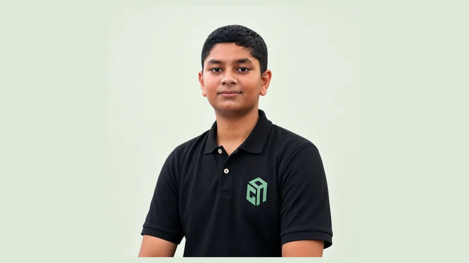 Yash Raj, Class 8 GeekashramJr student, in a black Geekashram polo Yash Raj, Class 8 GeekashramJr student, in a black Geekashram polo